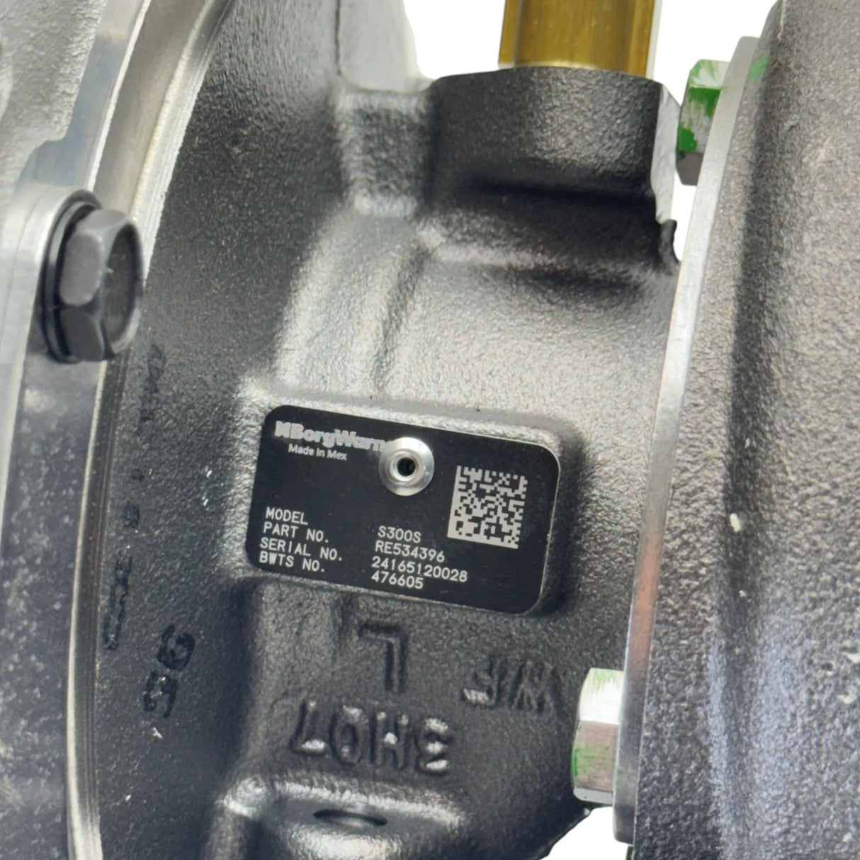 RE508711 Genuine John Deere Turbocharger S300E