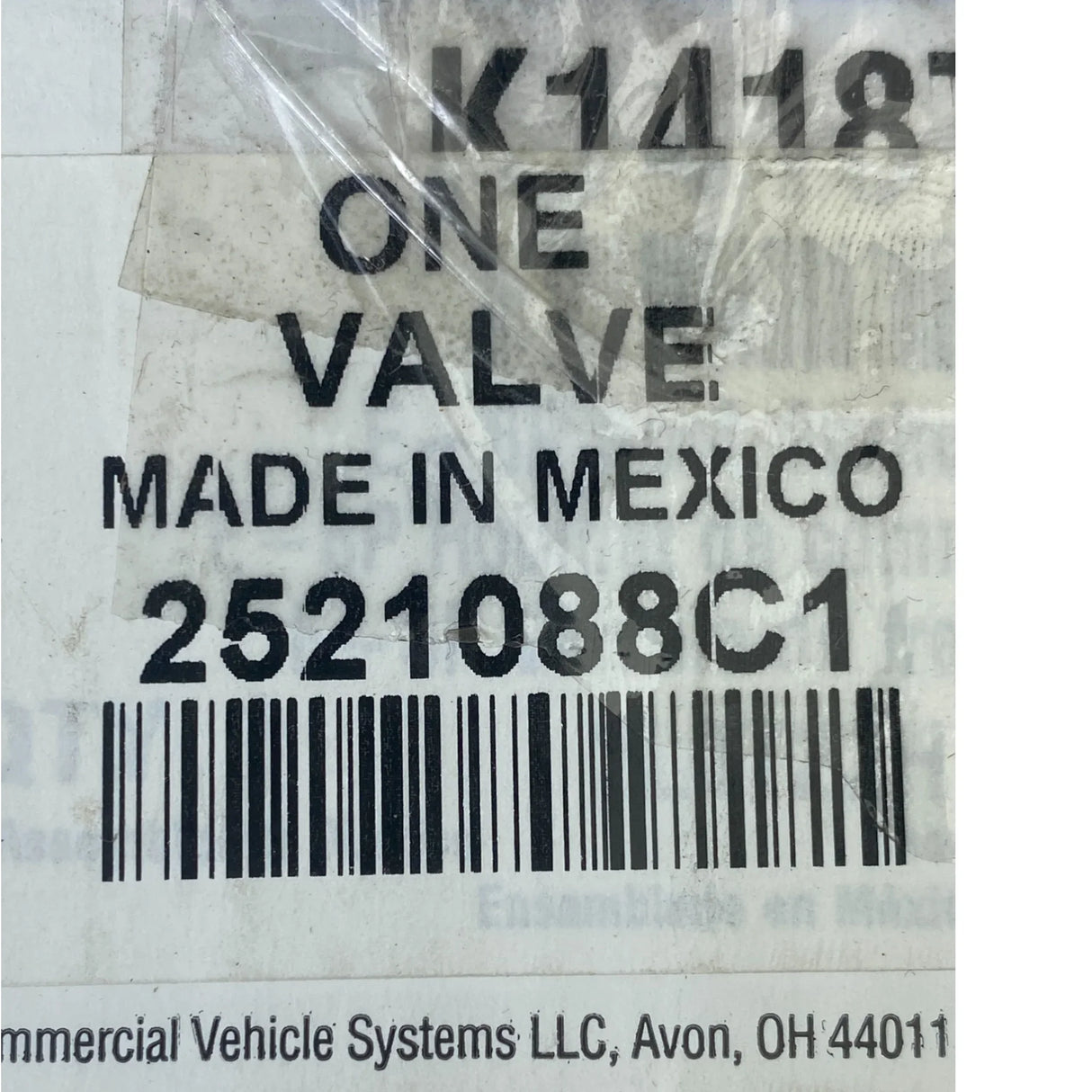 2521088C1 Genuine International Air Brake Valve - Truck To Trailer