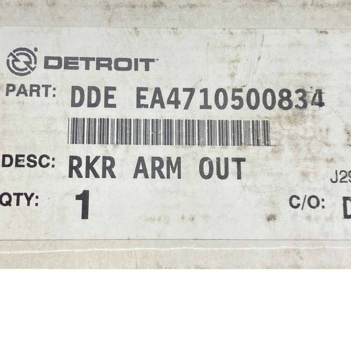 EA4710500834 Genuine Detroit Diesel Outlet Rocker Arm - Truck To Trailer