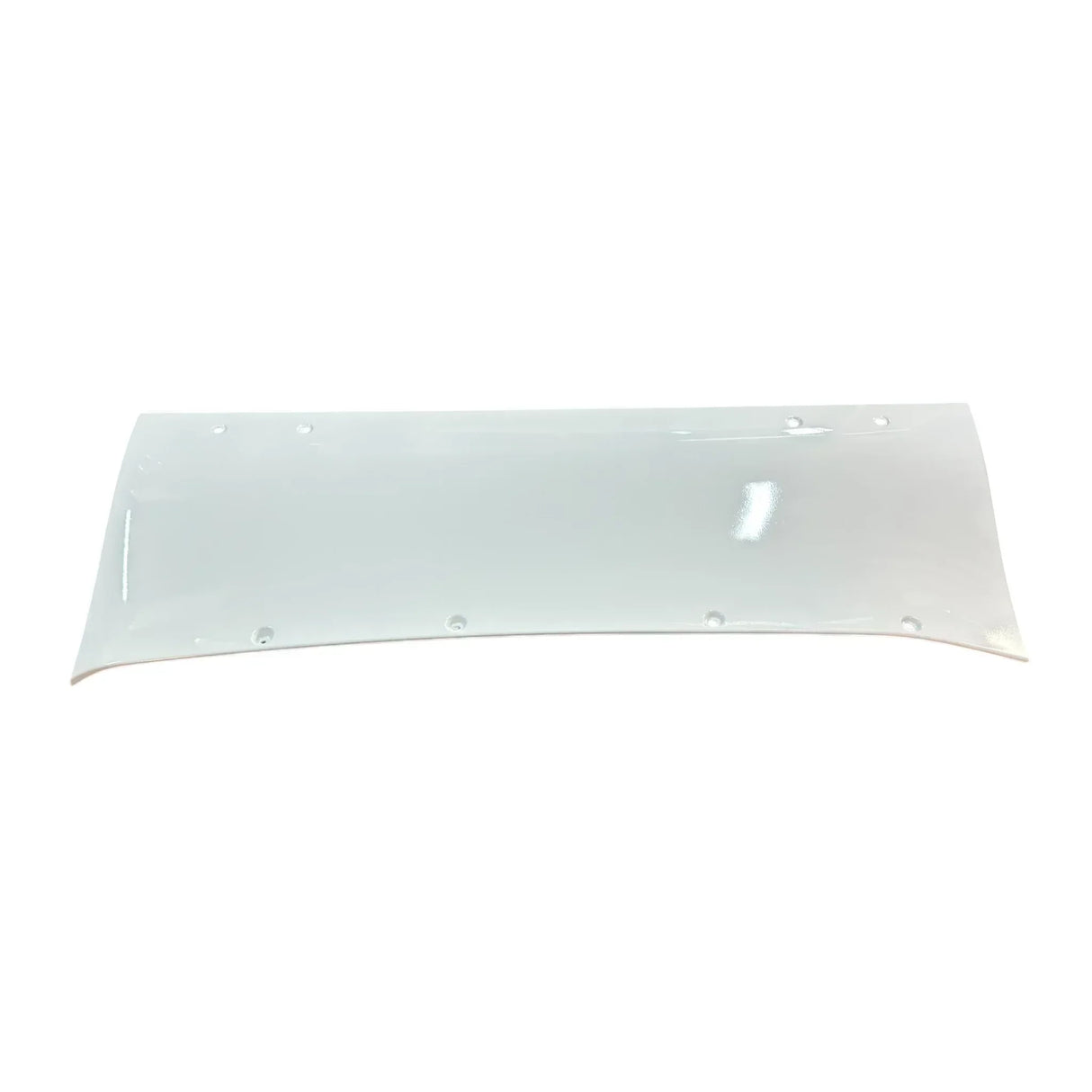 3840929C2 Genuine International White Left Side Air Deflector - Truck To Trailer