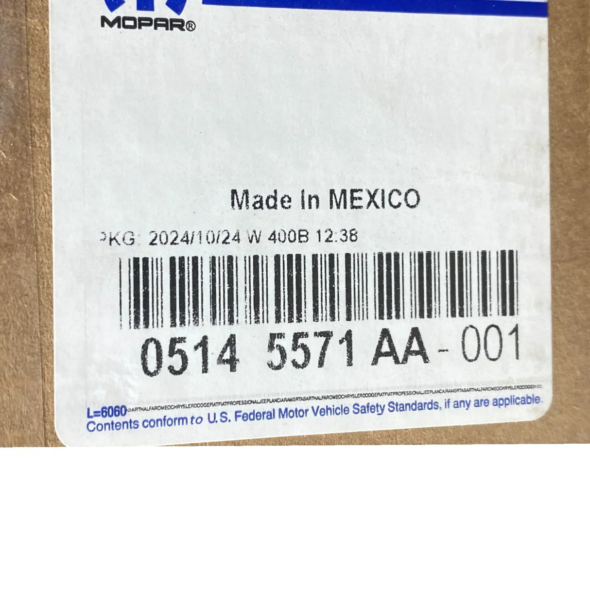 5145625AA Genuine Mopar Fuel Pump Module - Truck To Trailer