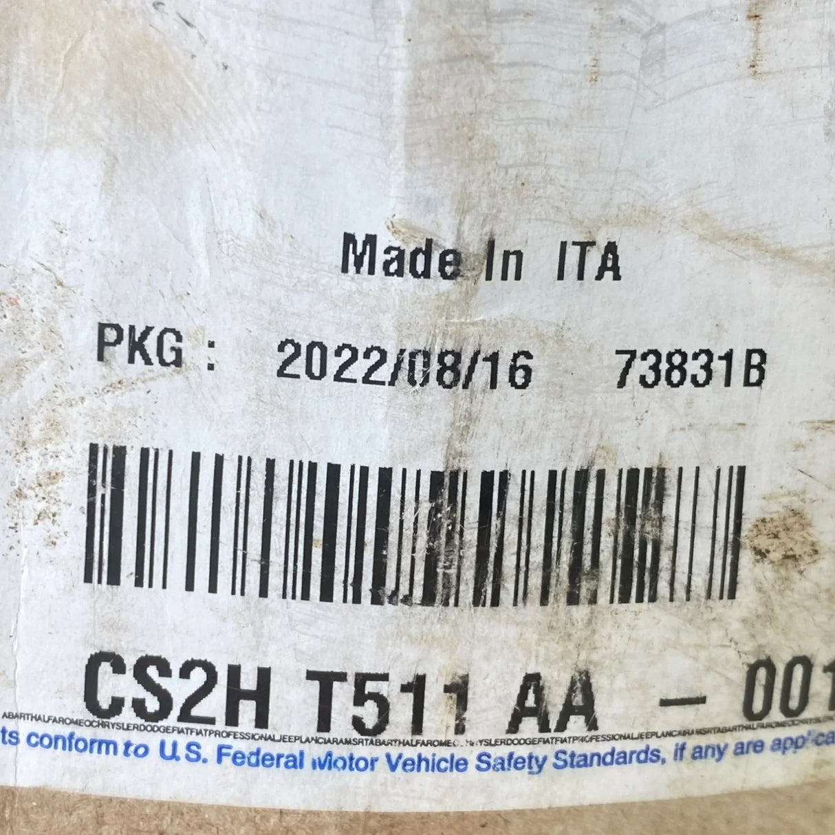 CS2HT512AA Genuine Mopar Water Pump - Truck To Trailer