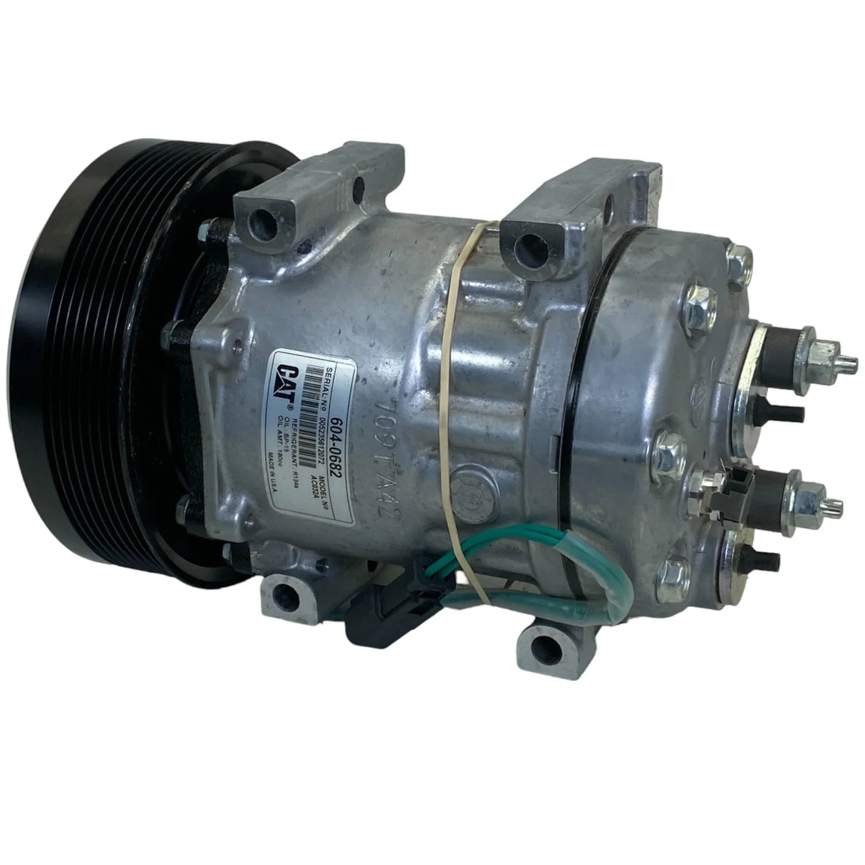 604-0682 Genuine Caterpillar A/C Compressor - Truck To Trailer