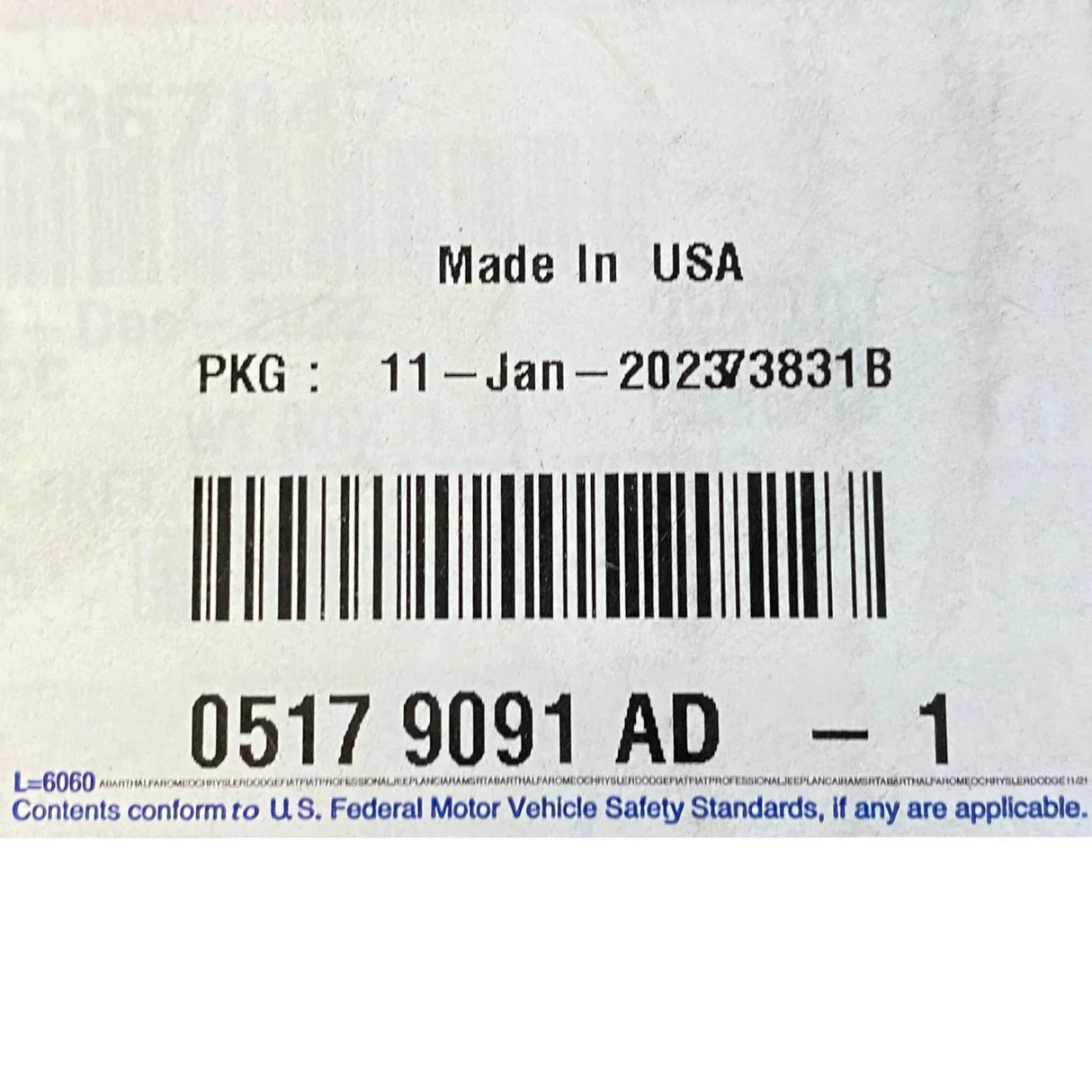 5179091AC Genuine Mopar Cylinder Head Cover Gasket - Truck To Trailer