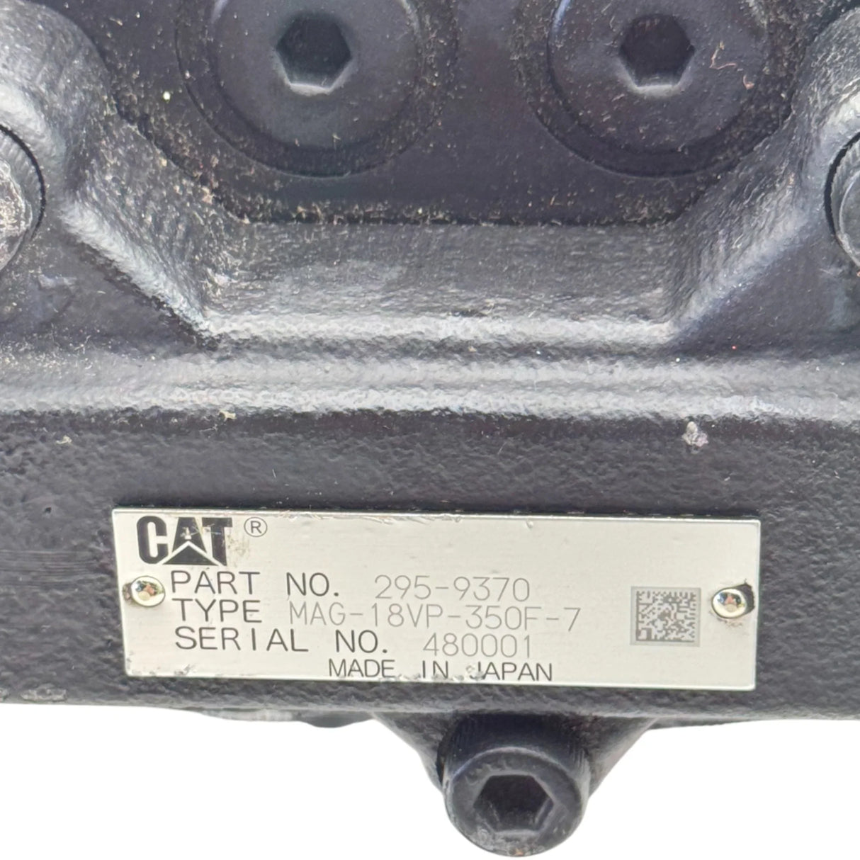 2959370 Genuine Cat Hydraulic Final Drive Motor