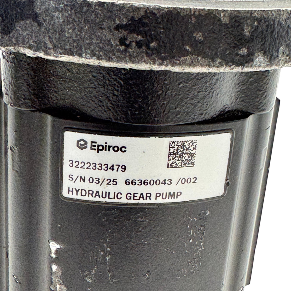 3222333479 Epiroc Hydraulic Gear Pump