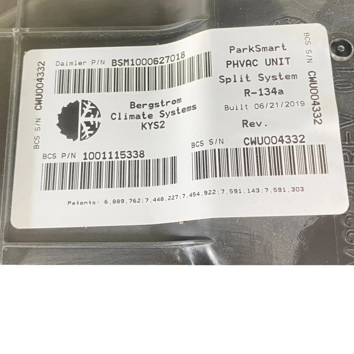 BSM 1001115338 Genuine Freightliner HVAC Loop Assembly - Truck To Trailer