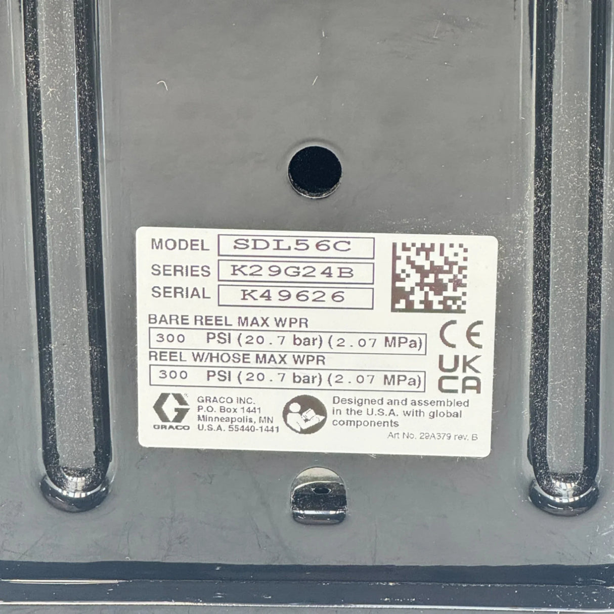 SDL56C Graco Reel With Hose