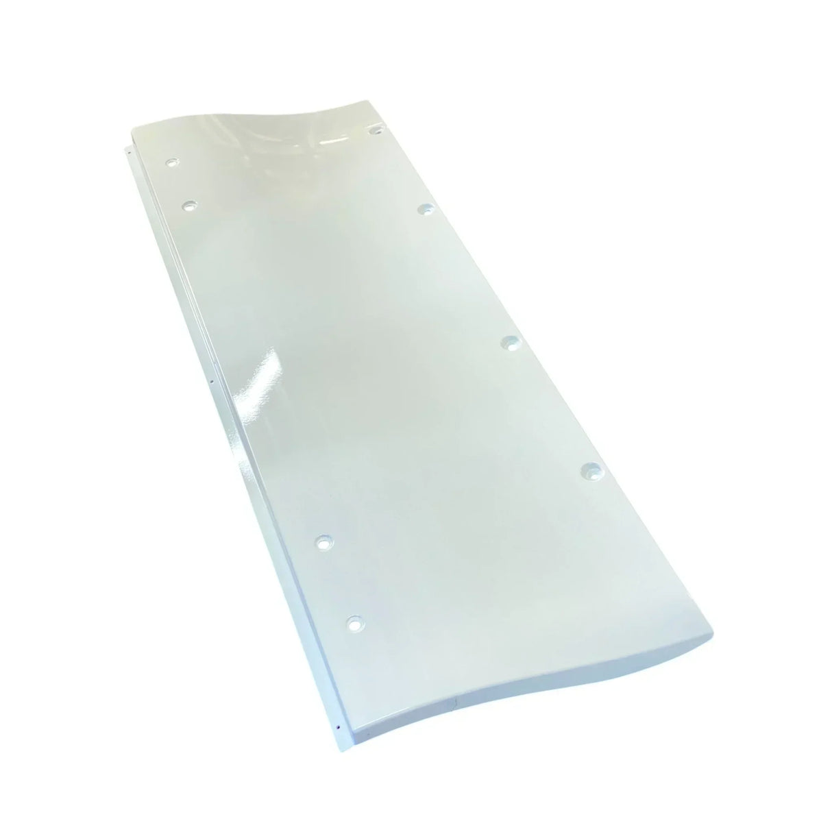 3840929C2 Genuine International White Left Side Air Deflector - Truck To Trailer