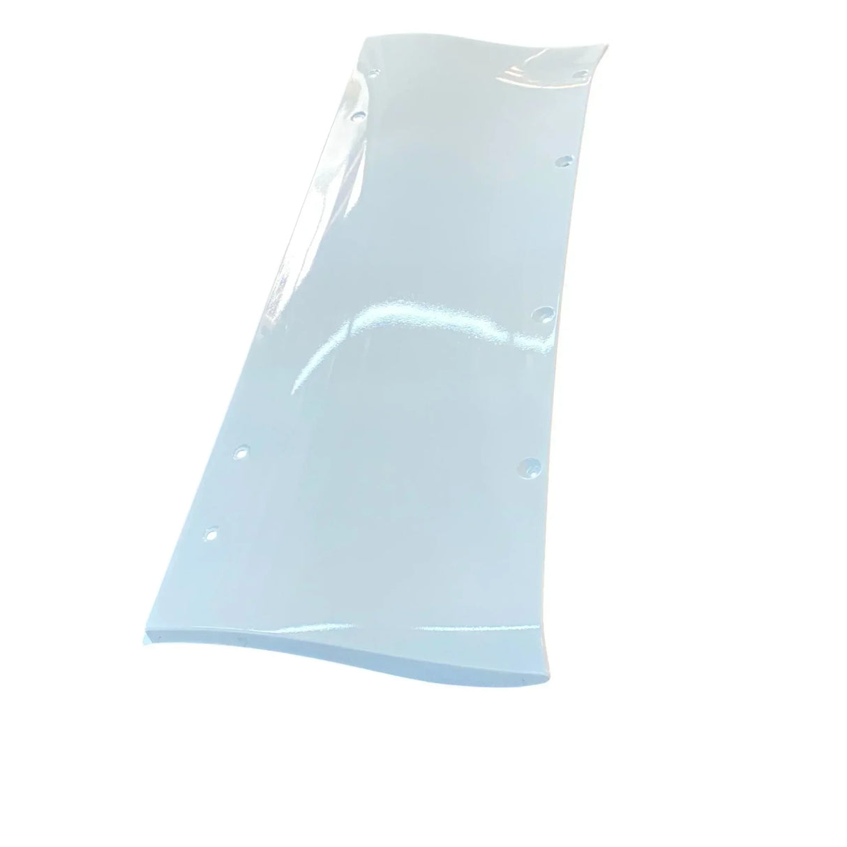 3840929C2 Genuine International White Left Side Air Deflector - Truck To Trailer