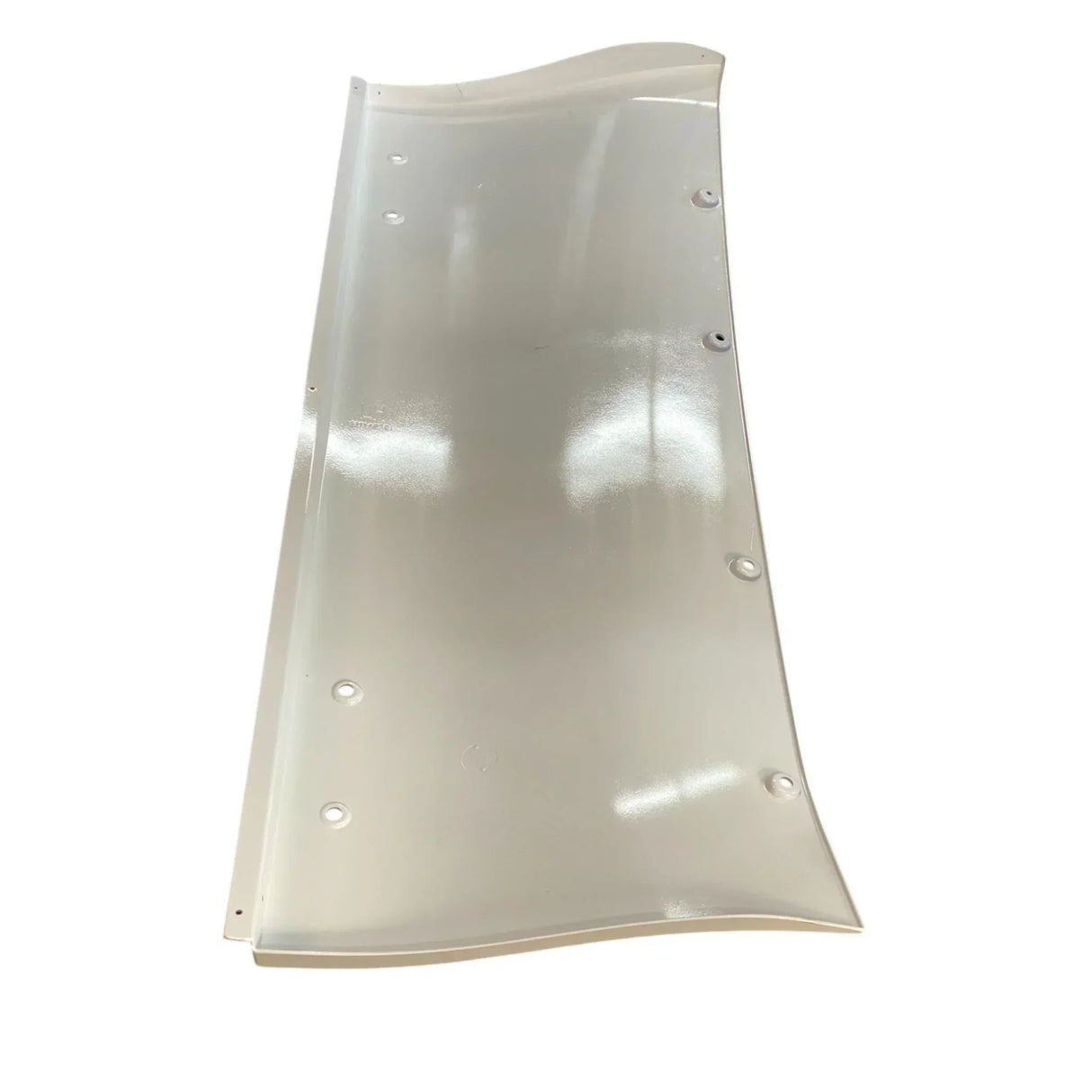 3840929C2 Genuine International White Left Side Air Deflector - Truck To Trailer