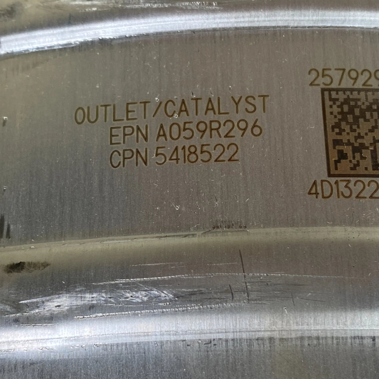 5418522 Genuine Cummins Outlet Catalyst Module - Truck To Trailer