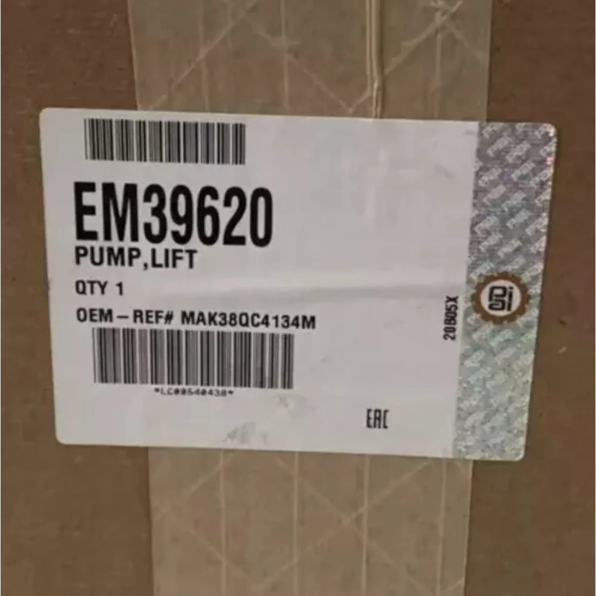 EM39620 Genuine Pai Cab Pump Kit - Truck To Trailer