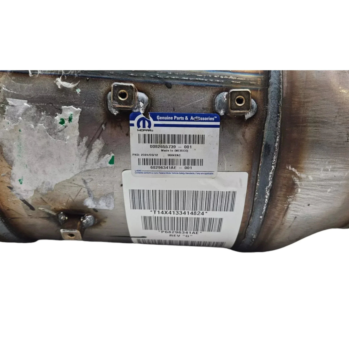 68296341Ae Genuine Mopar Catalytic Converter For Dodge Ram 2500/3500 6.7L L6 - Truck To Trailer