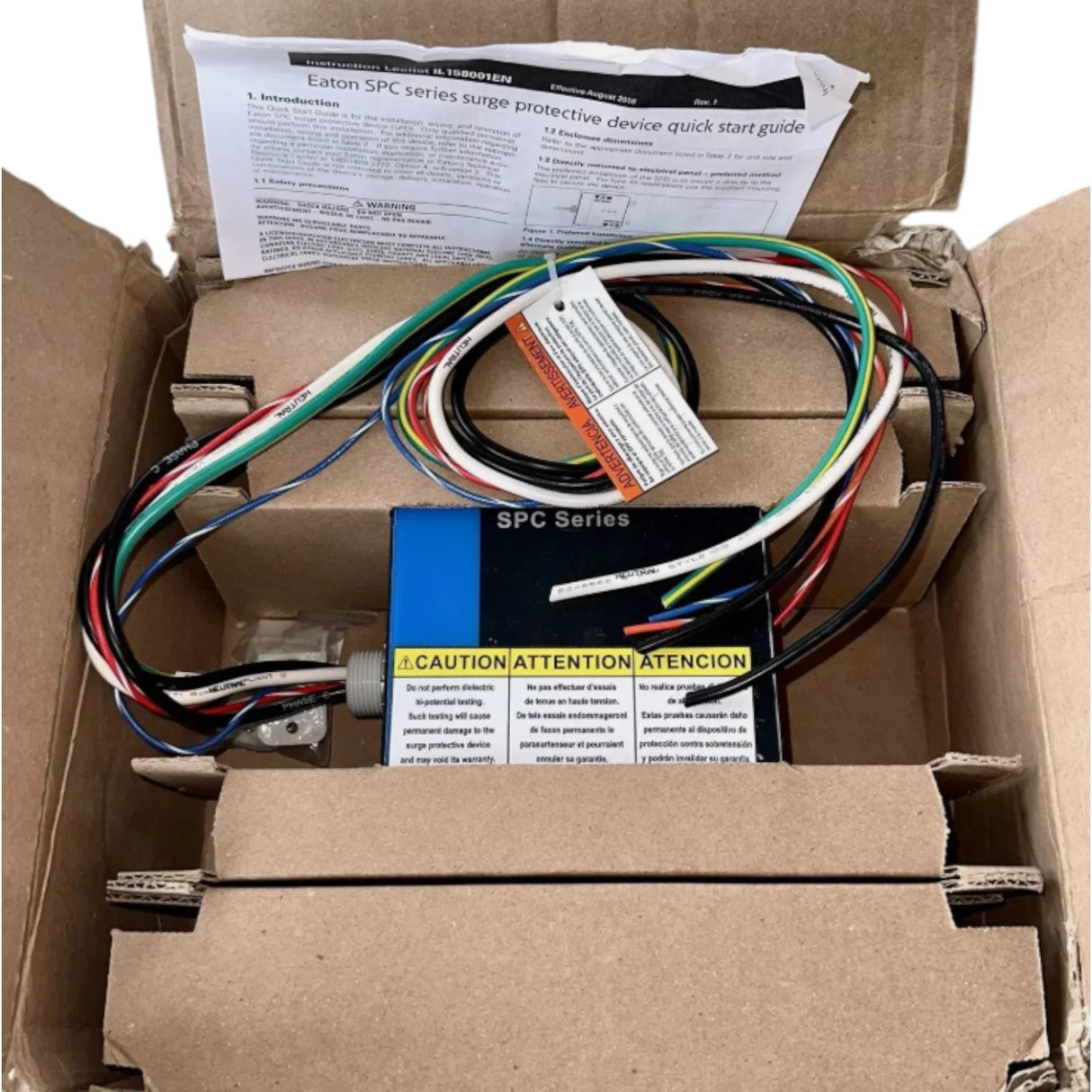 Eaton SPC100240S5P Panel Mount Surge Protector - Truck To Trailer