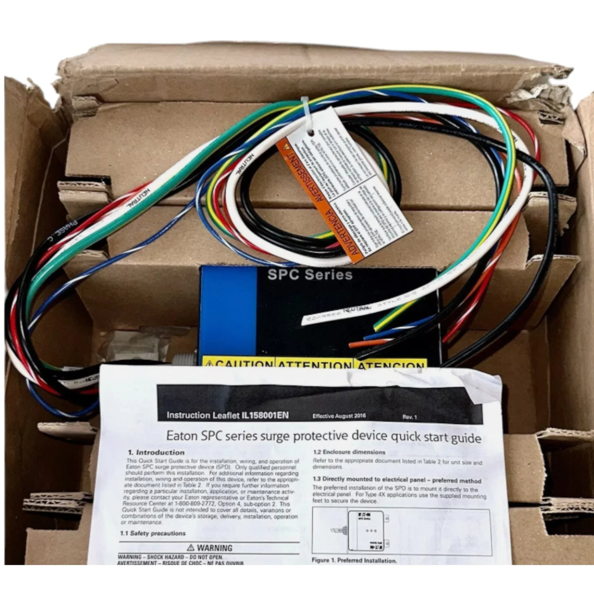 Eaton SPC100240S5P Panel Mount Surge Protector - Truck To Trailer