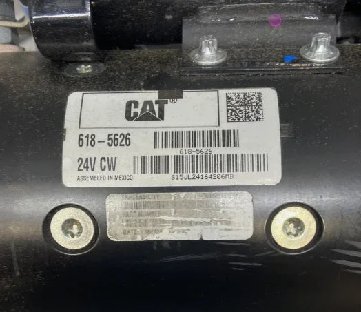 618-5626 CAT 24 Volt Electric Starting Motor - Truck To Trailer