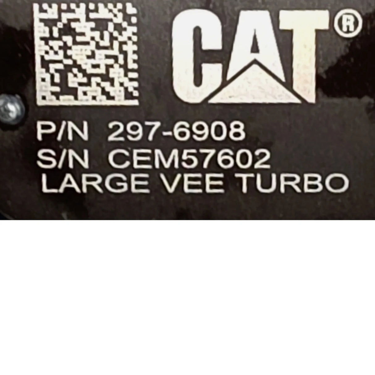 297-6908 CAT Turbocharger - Truck To Trailer