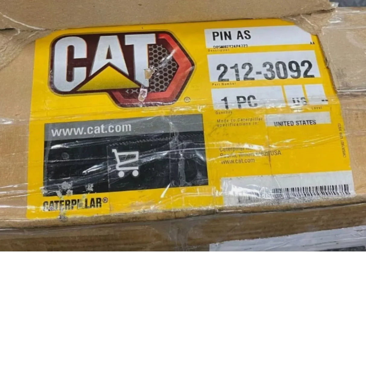 212-3092 CAT Linkage Pin - Truck To Trailer
