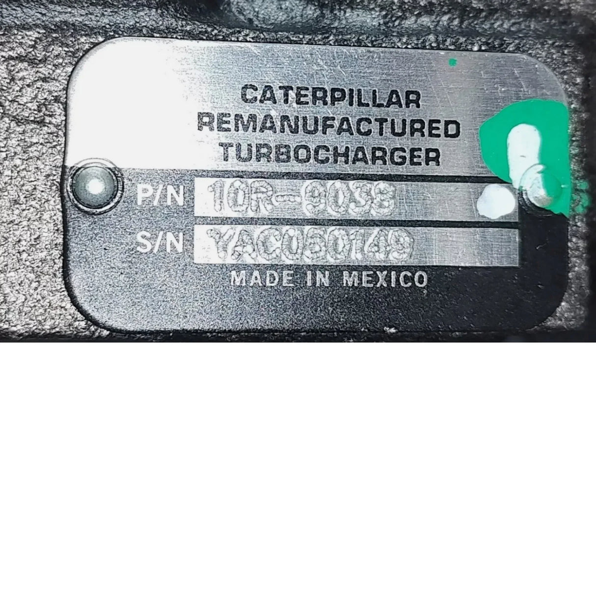 10R-9038 CAT Turbo Gp Bas - Truck To Trailer