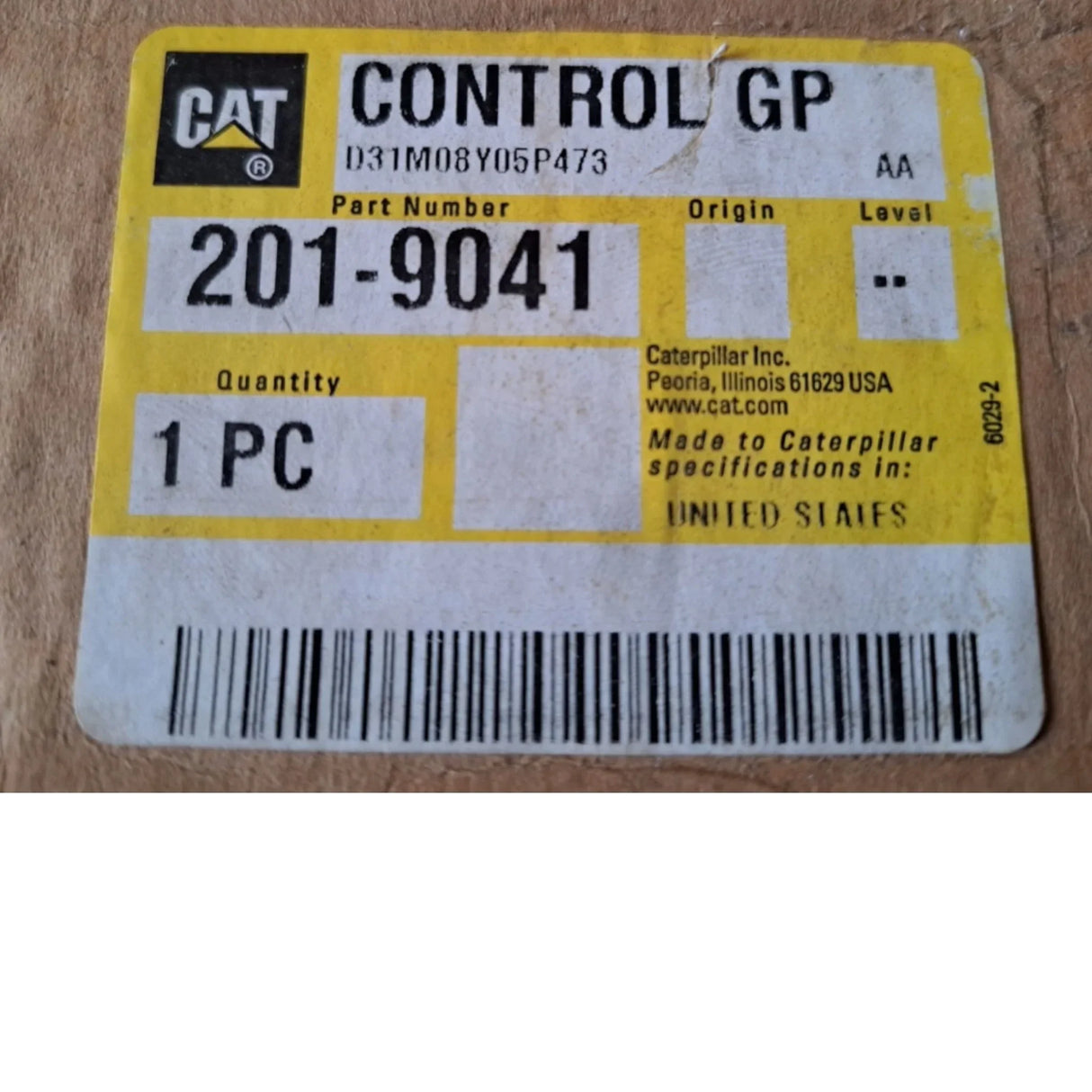 201-9041 CAT Control Gp - Truck To Trailer