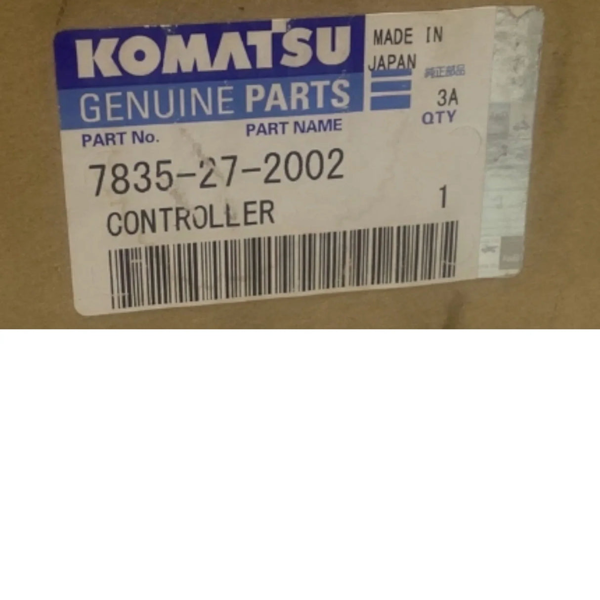 7835-27-2002 Komatsu Controller - Truck To Trailer