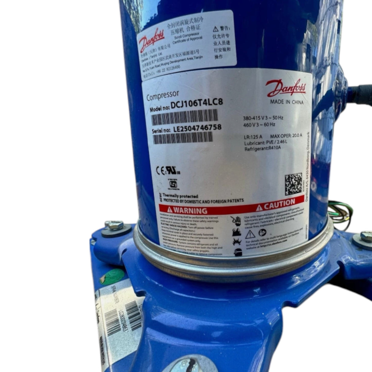 121G0595 Danfoss Compressor