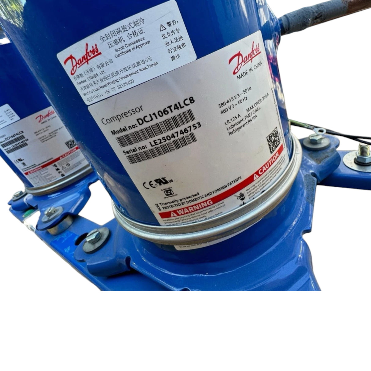 121G0595 Danfoss Compressor