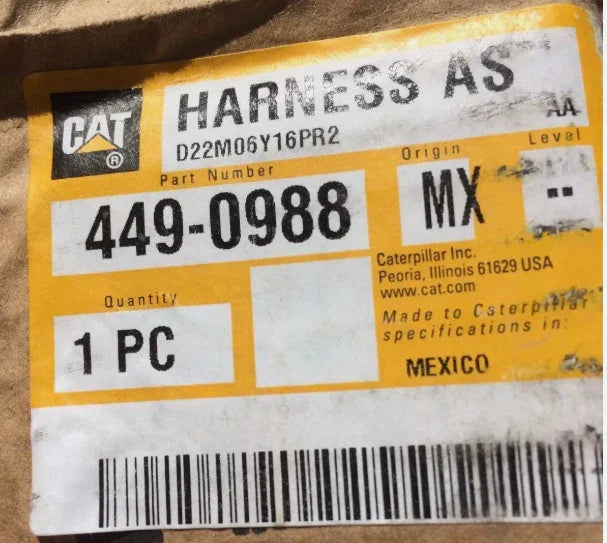 449-0988 CAT Wheel Speed Sensor Harness - Truck To Trailer