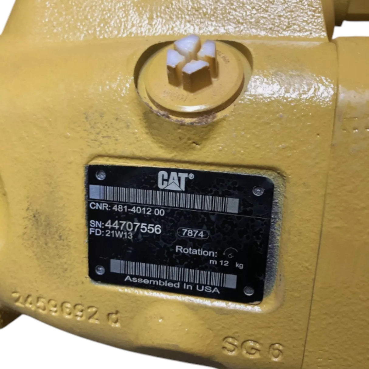 481-4012 CAT Liter Slipper Piston Pump - Truck To Trailer