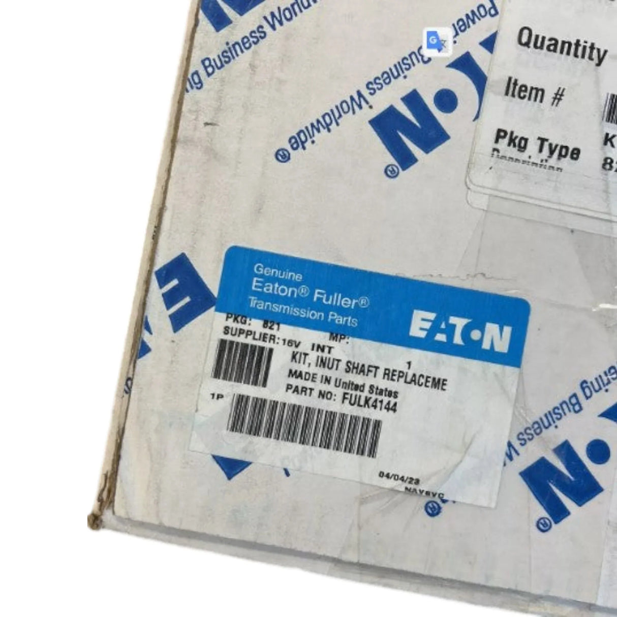 K4144 Eaton Input Shaft Replacement Kit - Truck To Trailer