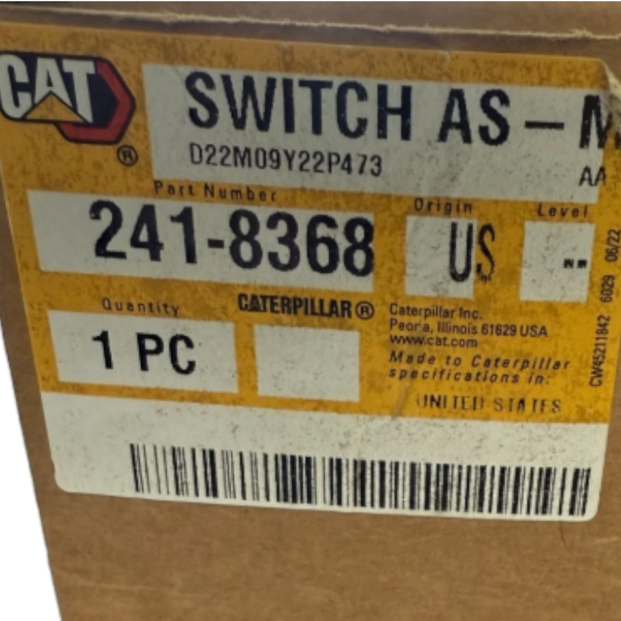 241-8368 CAT Switch Assembly