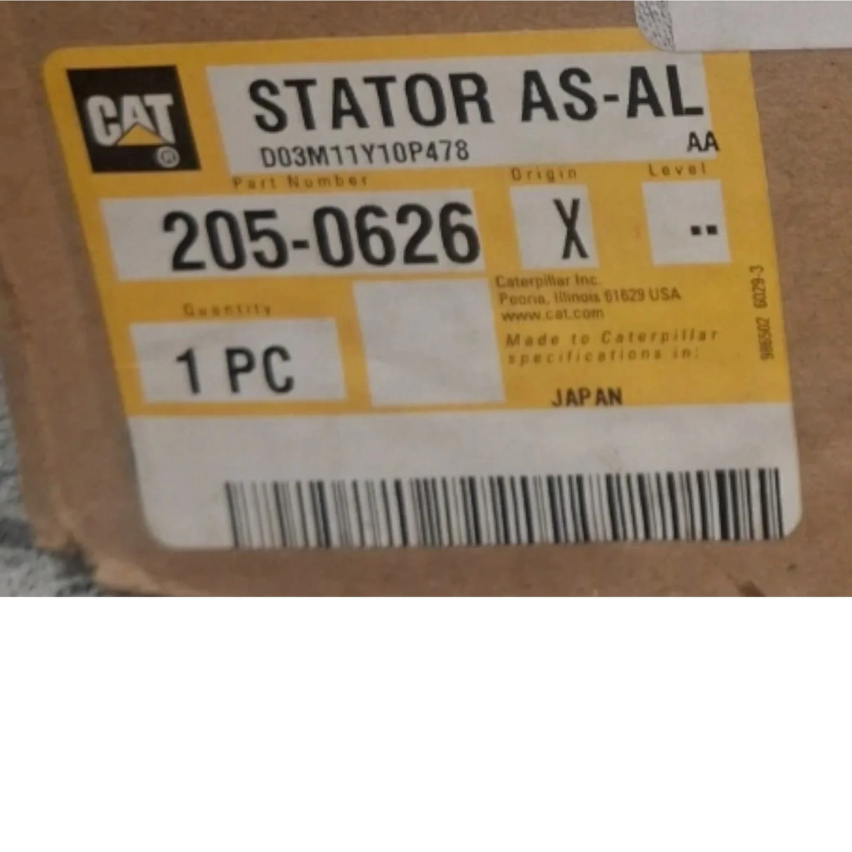 205-0626 CAT Stator Assembly-Alternator - Truck To Trailer