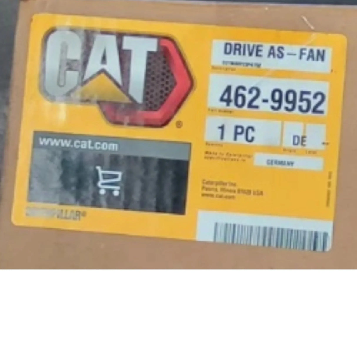 462-9952 CAT Suction Fan Drive