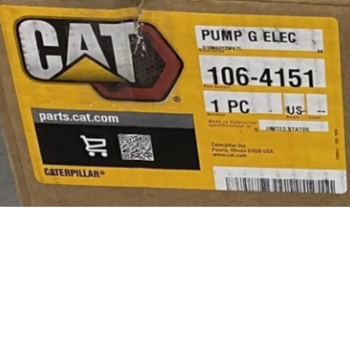 106-4151 CAT Electric Pump Drive - Truck To Trailer