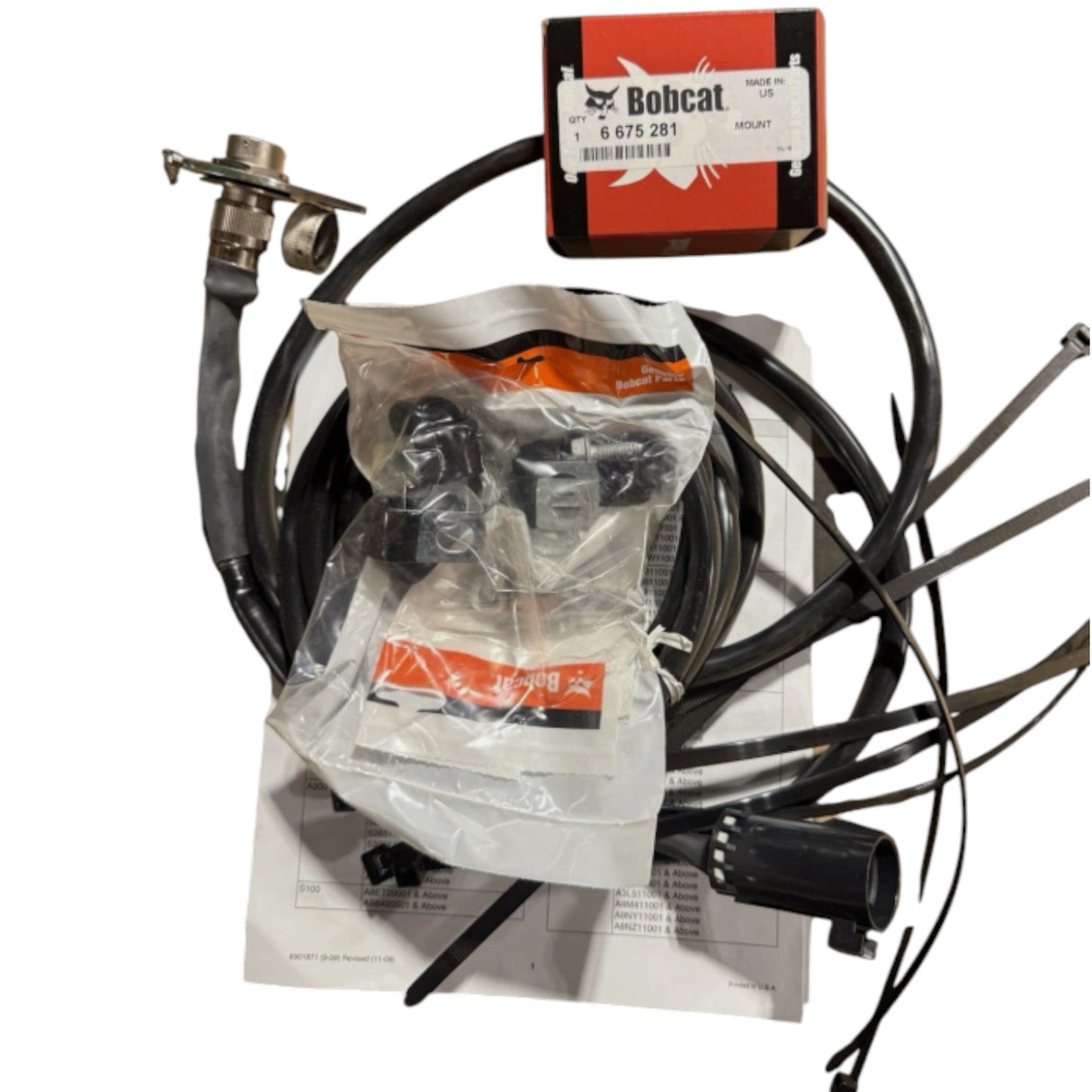 6733142 Bobcat 7-Pin Attachment Kit