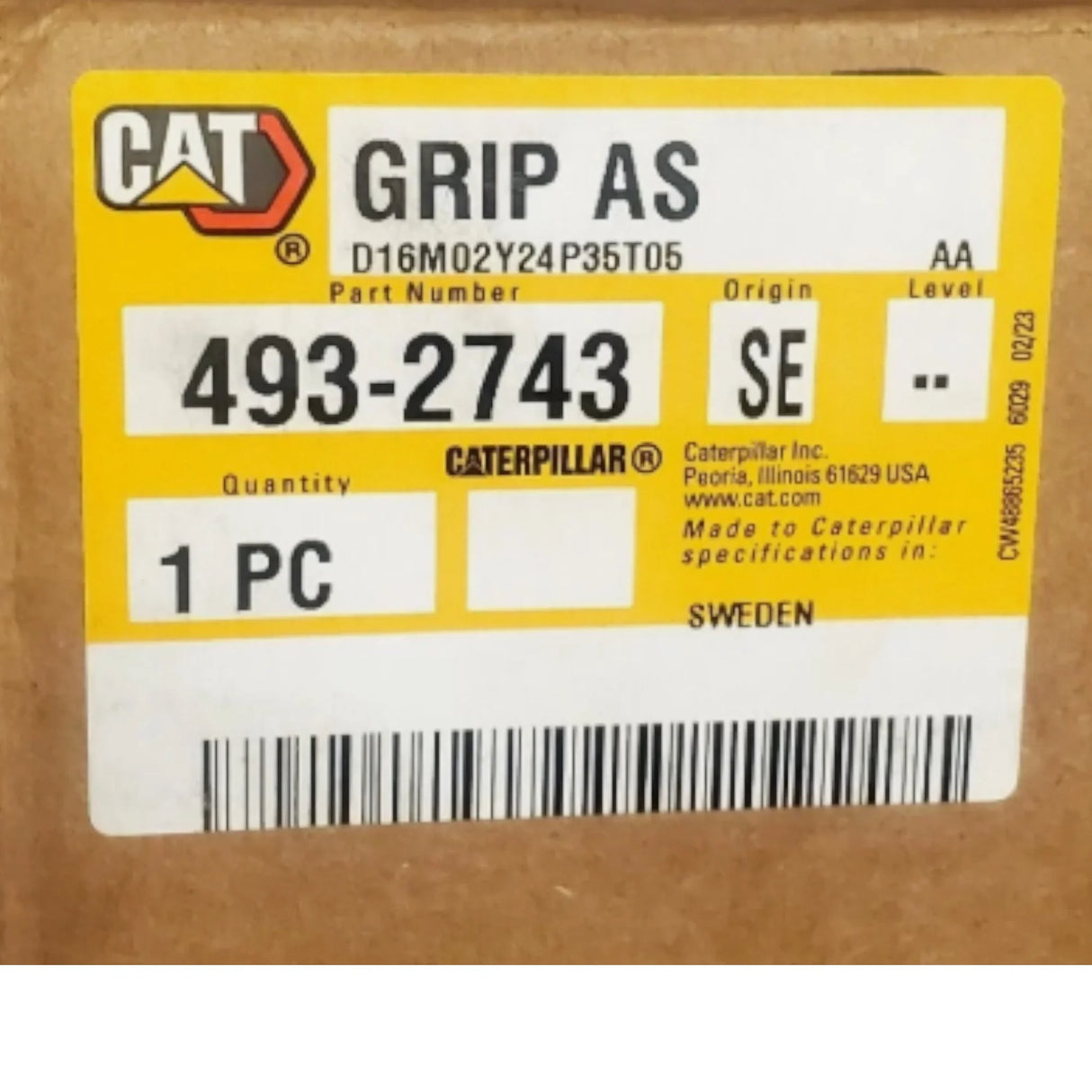 493-2743 CAT Handle Gripper - Truck To Trailer