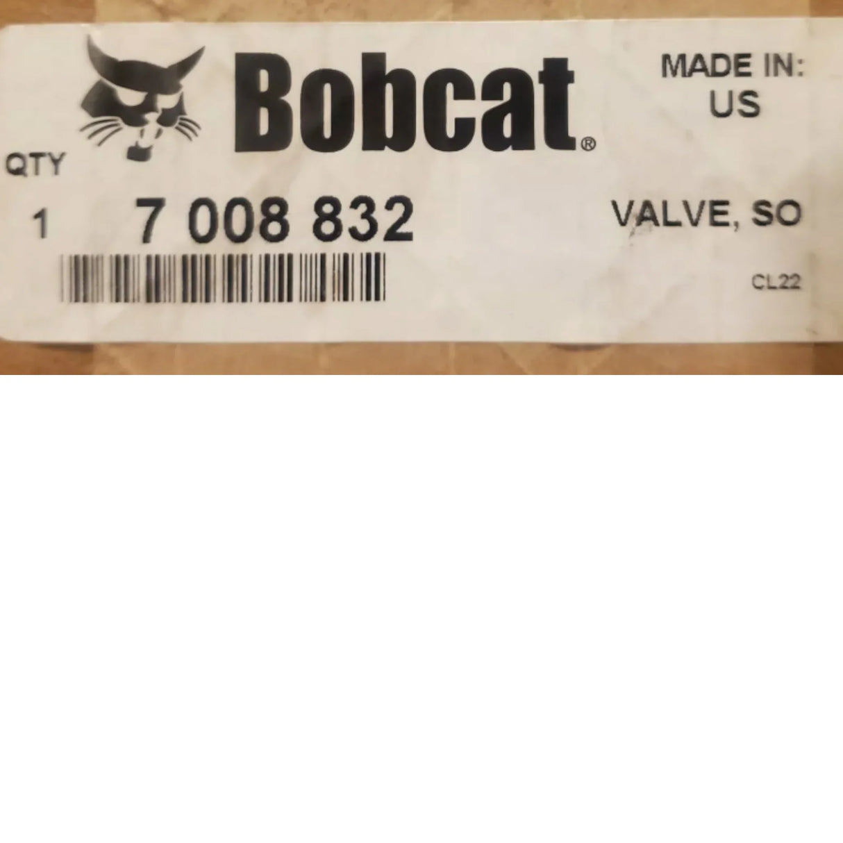 7008832 Bobcat Solenoid Valve - Truck To Trailer