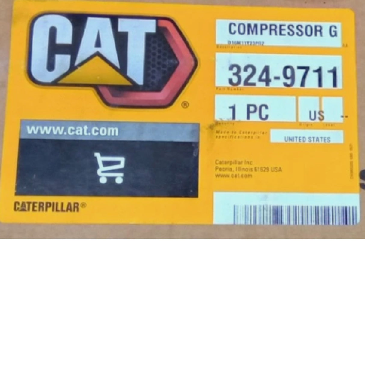 507-3868 CAT Refrigerant Compressor