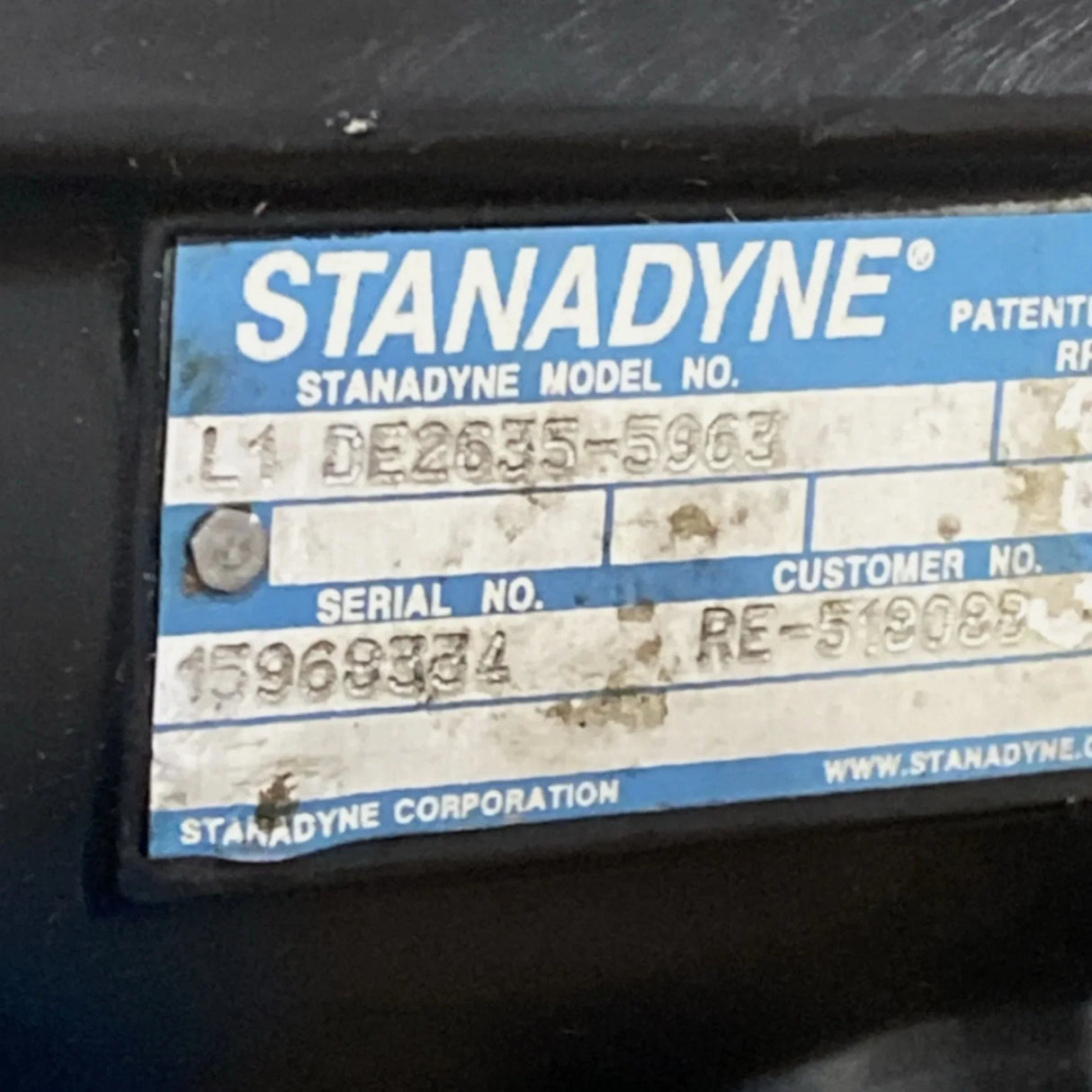DE2635-5963 Stanadyne Injection Pump - Truck To Trailer