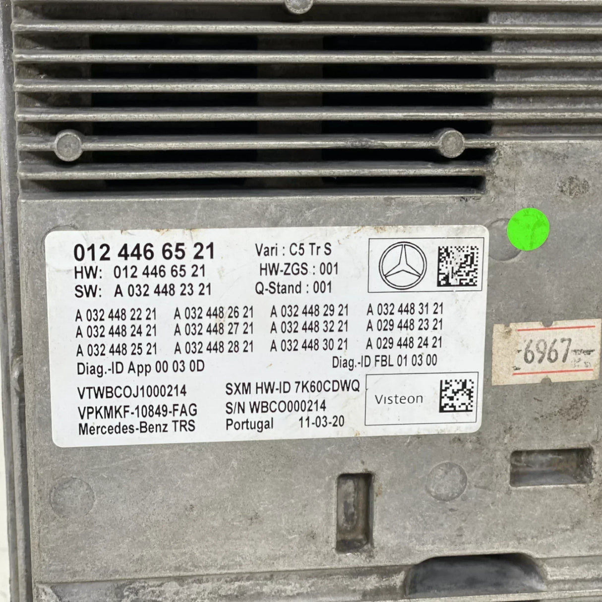 A-014-446-35-21 Genuine Freightliner Flat Panel Ecu-Connect5 - Truck To Trailer