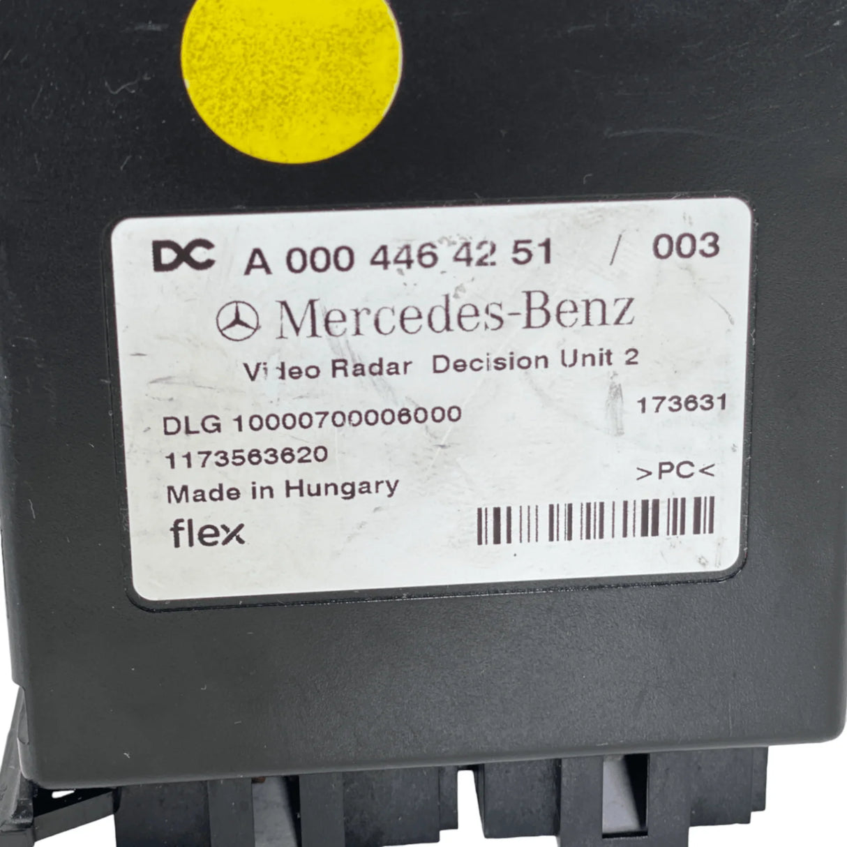 A0004464251 Genuine Mercedes-Benz Ecu Video Radar Decision Unit 2 - Truck To Trailer