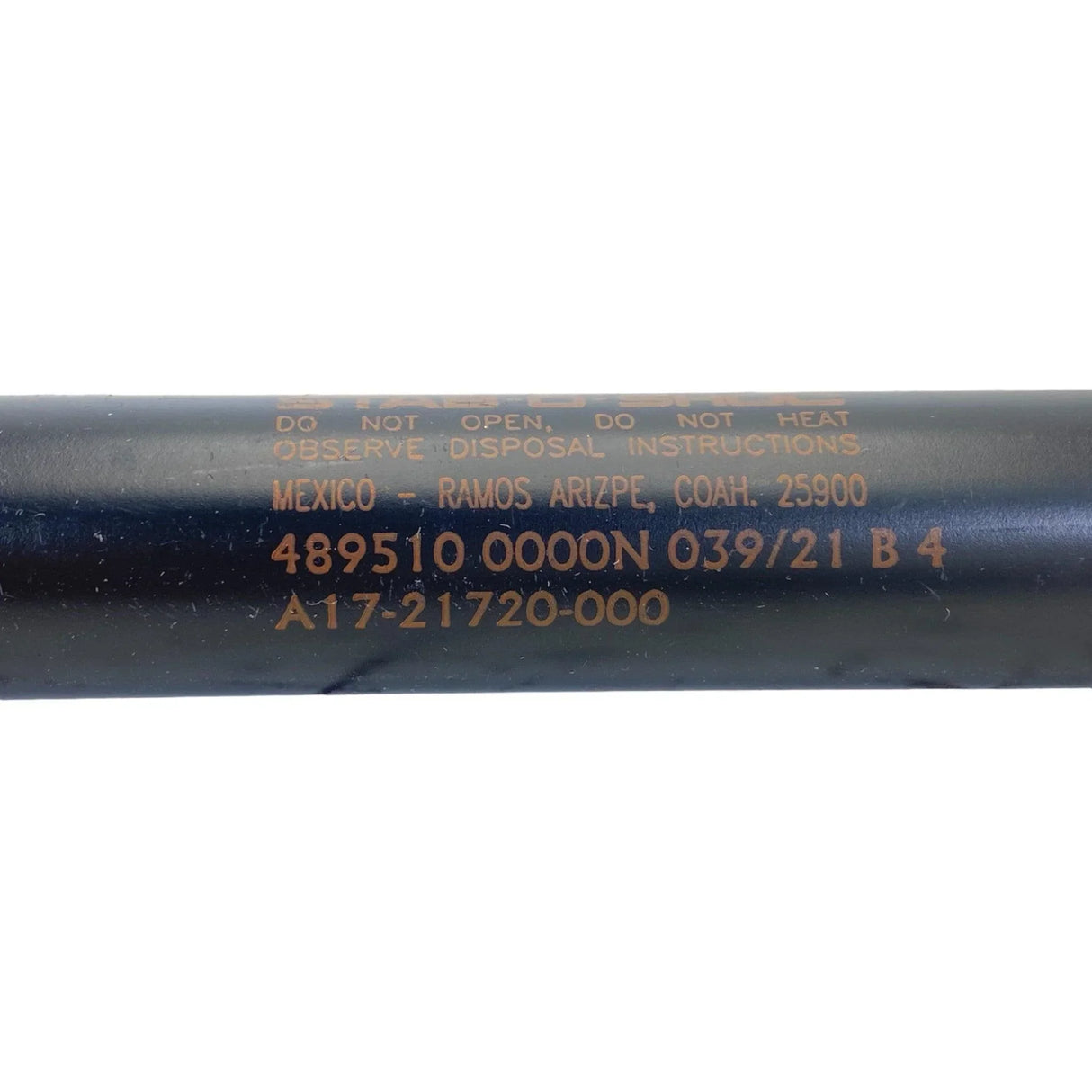 A1721720000 Genuine Freightliner Hood Damper Black - Truck To Trailer