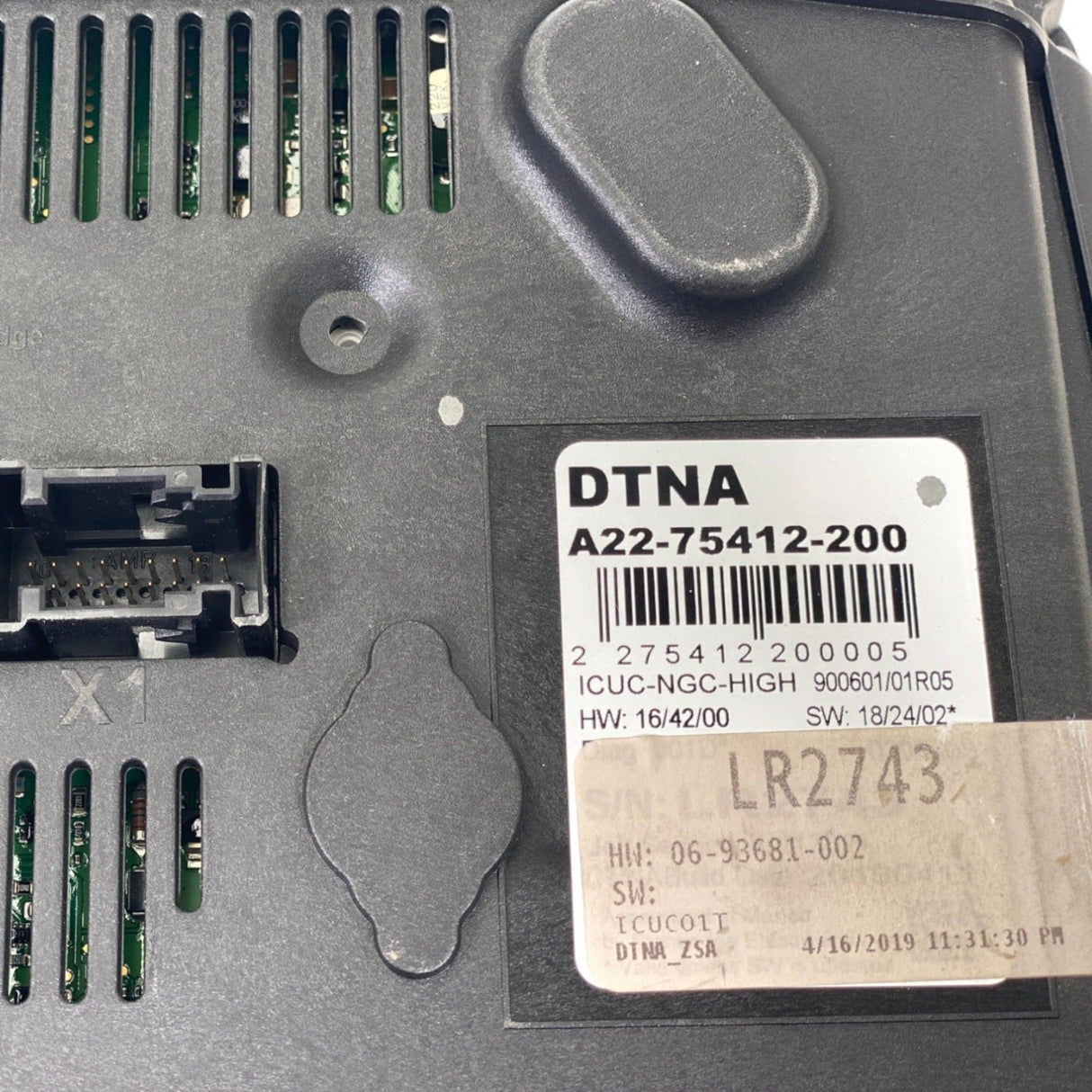 A2275412000 Genuine Freightliner Instrument Cluster - Truck To Trailer