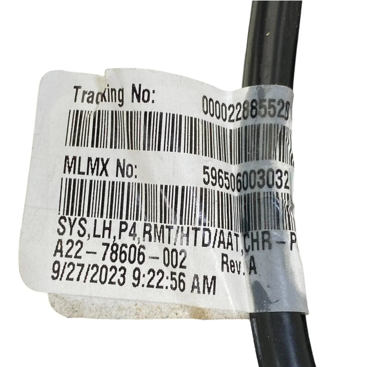 A2275498002 Genuine Freightliner Left Chrome Door Mirror - Truck To Trailer