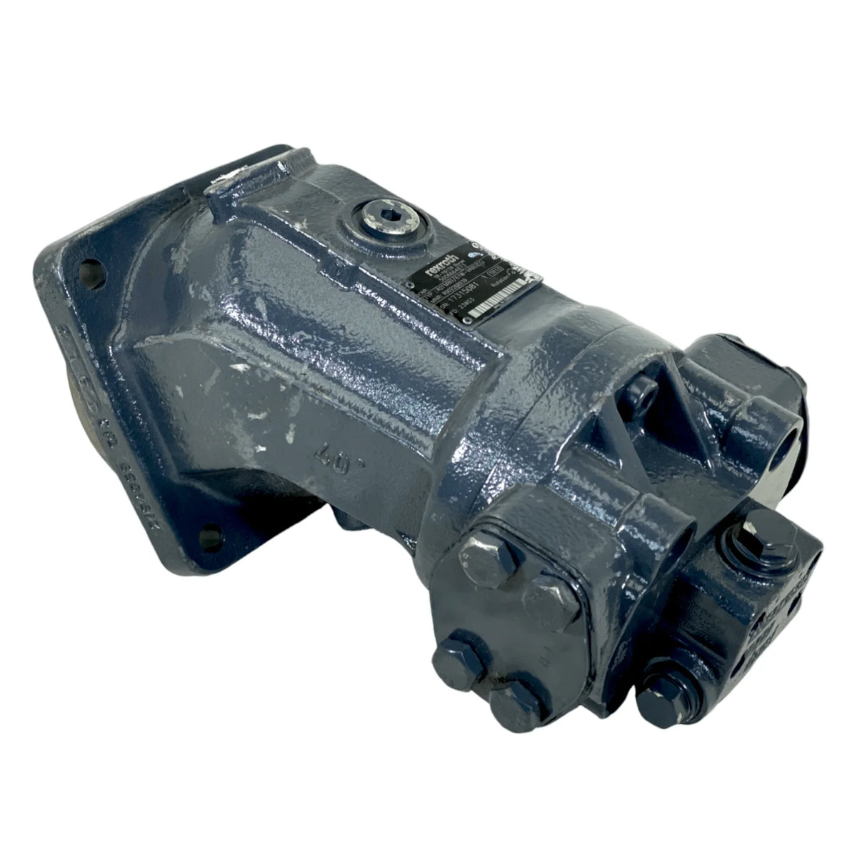 A2FM80 Genuine Bosch Rexroth Axial Piston Motor - Truck To Trailer