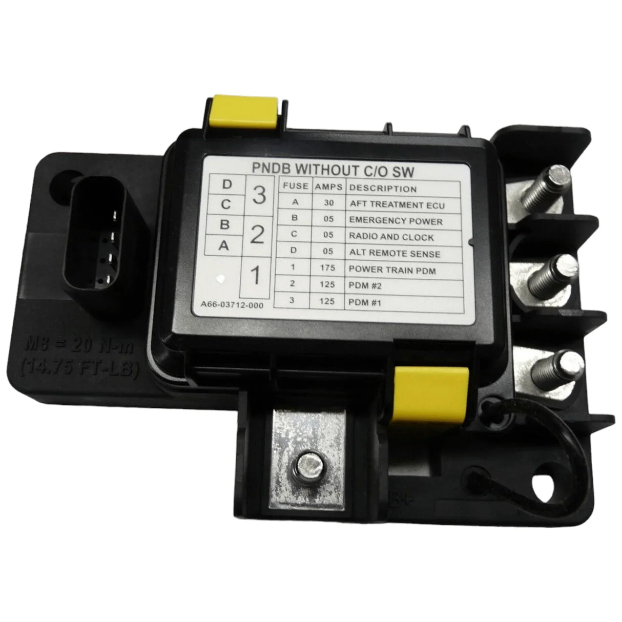 A6603712000 Genuine Freightliner Main Power Module - Truck To Trailer