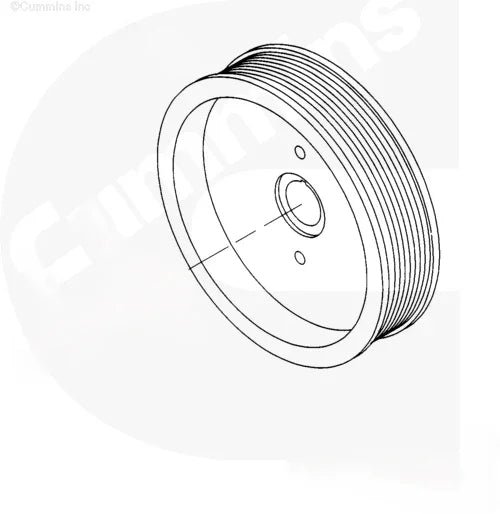 3071505 Cummins Accessory Drive Pulley - Truck To Trailer