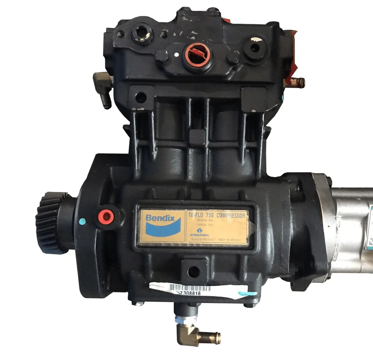 BX5017016 Genuine Bendix Air Brake Compressor Tu-Flo 750 - Truck To Trailer