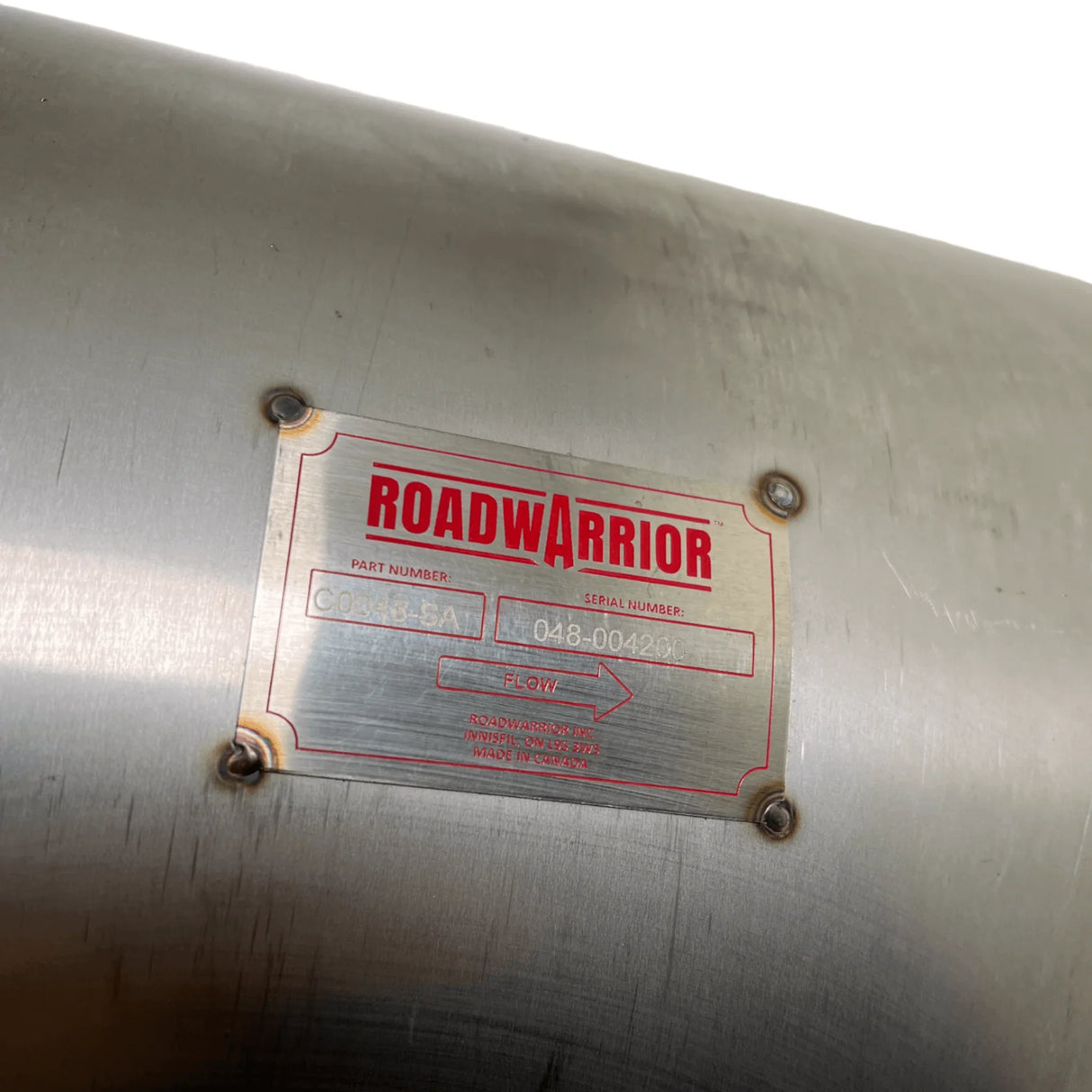 C0048-Sa-55G4-21 Roadwarrior Dpf Diesel Particulate Filter - Truck To Trailer